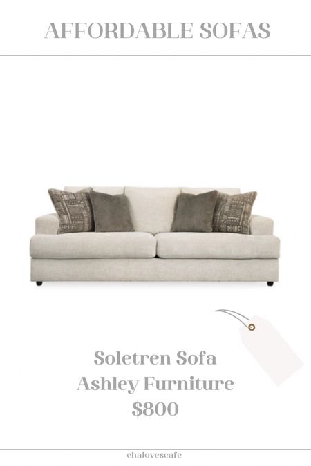 Affordable designer look sofa from Ashley Furniture 

#LTKSeasonal #LTKHome #LTKSaleAlert