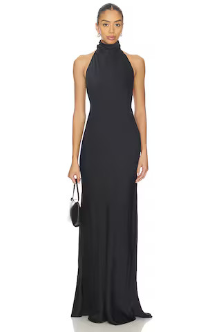 EAVES Reidun Gown in Black from Revolve.com | Revolve Clothing (Global)