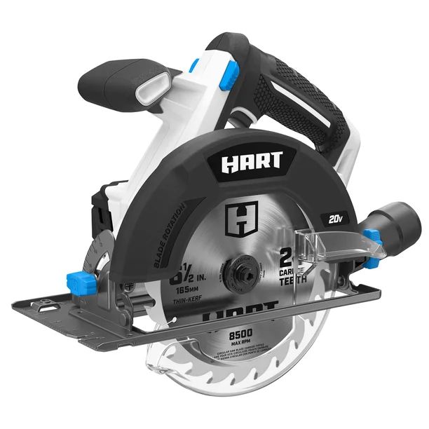 HART 20V Cordless 6.5-Inch Circular Saw (Battery Not Included) HPCS01 | Walmart (US)