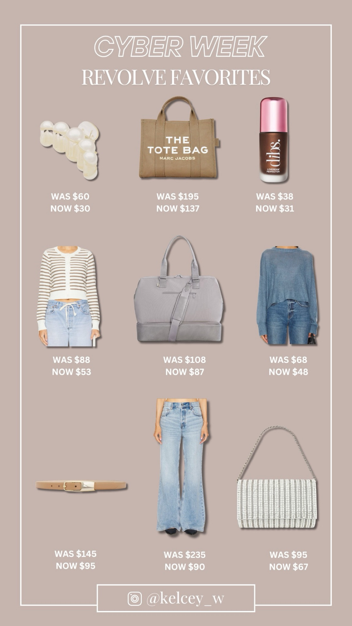 Cyber Week: Revolve Favs🫶🏼☁️

#LTKHoliday #LTKSaleAlert #LTKGiftGuide