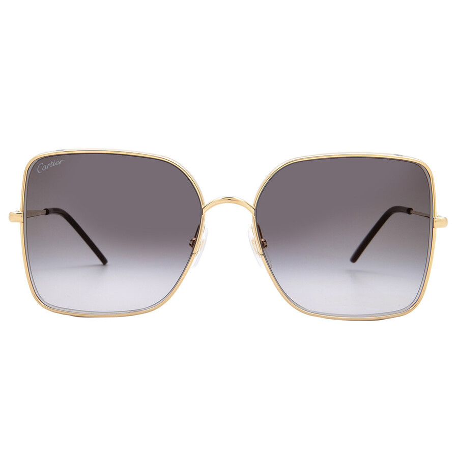 Panthere de Grey Gradient Flash Mirror Square Ladies Sunglasses | Jomashop.com & JomaDeals.com