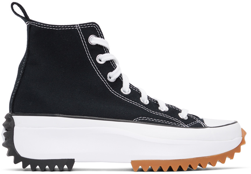 Black Run Star Hike Hi Sneakers | SSENSE
