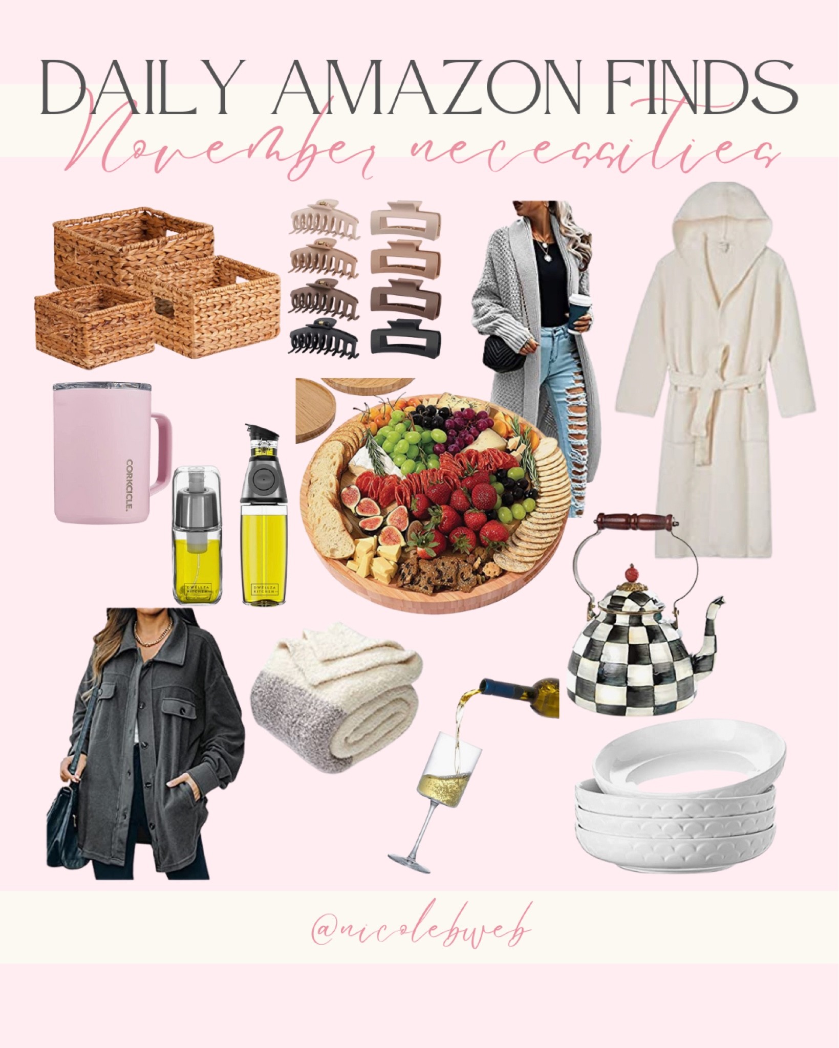 Daily Amazon Finds: November Necessities 🧡🤍

#LTKSeasonal #LTKhome