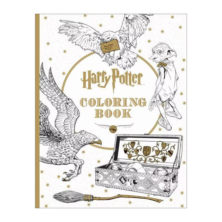 Harry Potter The Coloring Book 1 by Scholastic Inc (Paperback) | Target