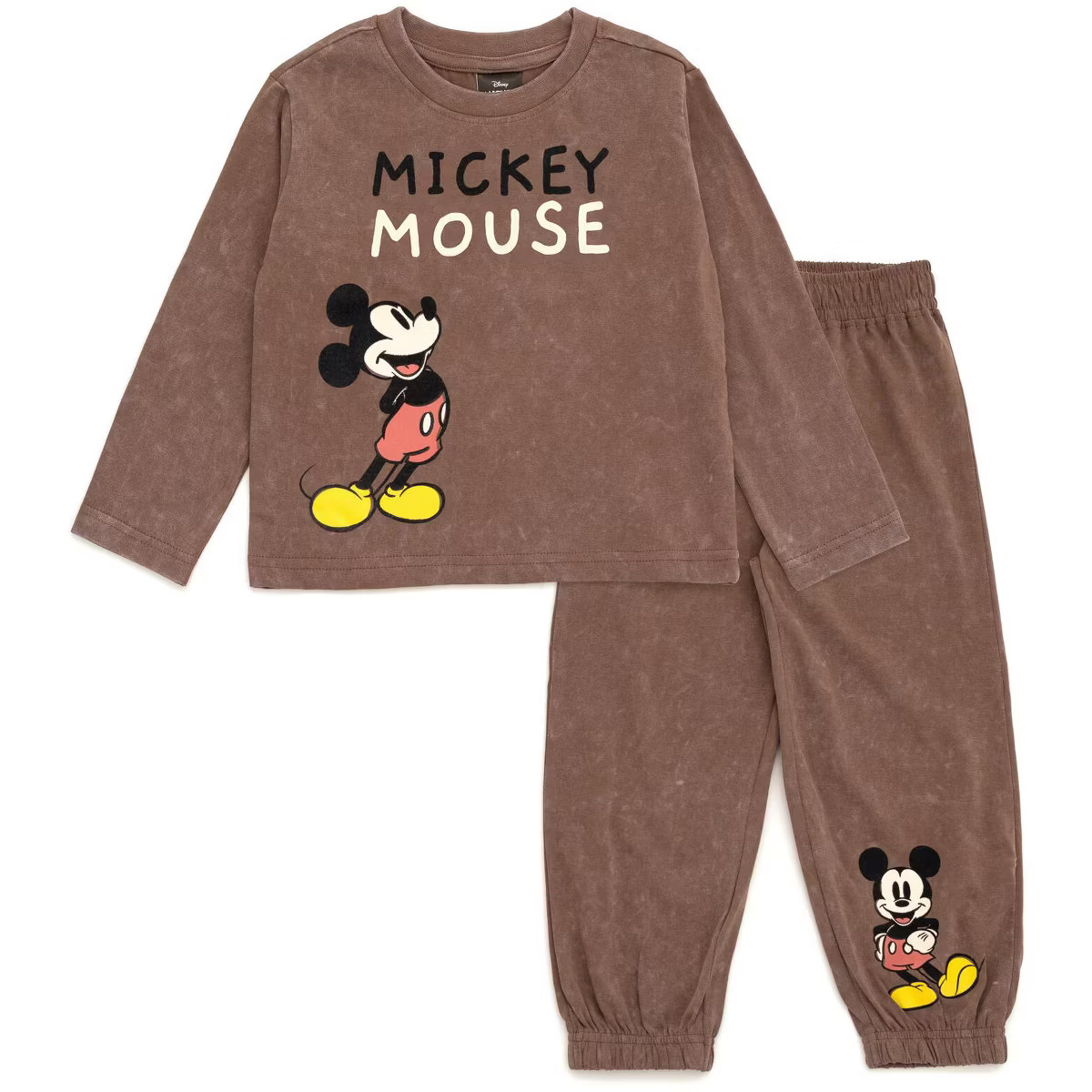 Disney Mickey Mouse T-Shirt and Jogger and Pants Outfit Set Toddler | Target