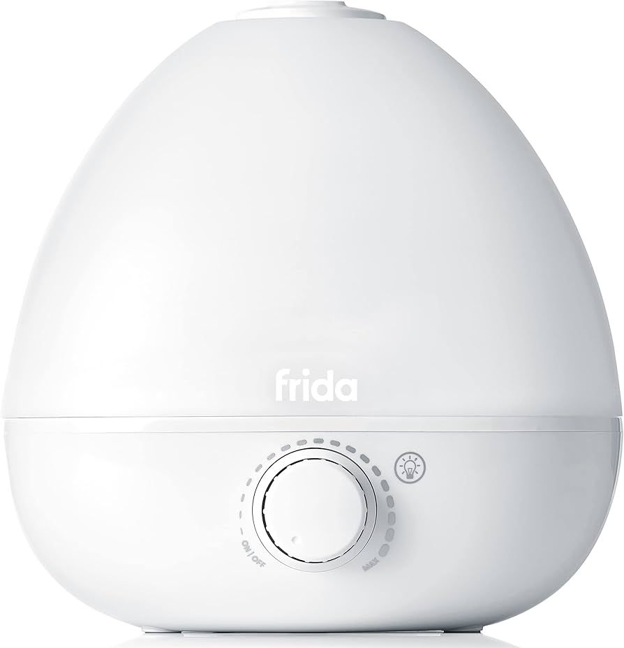 Frida Baby Fridababy 3-in-1 Humidifier with Diffuser and Nightlight, White | Amazon (US)