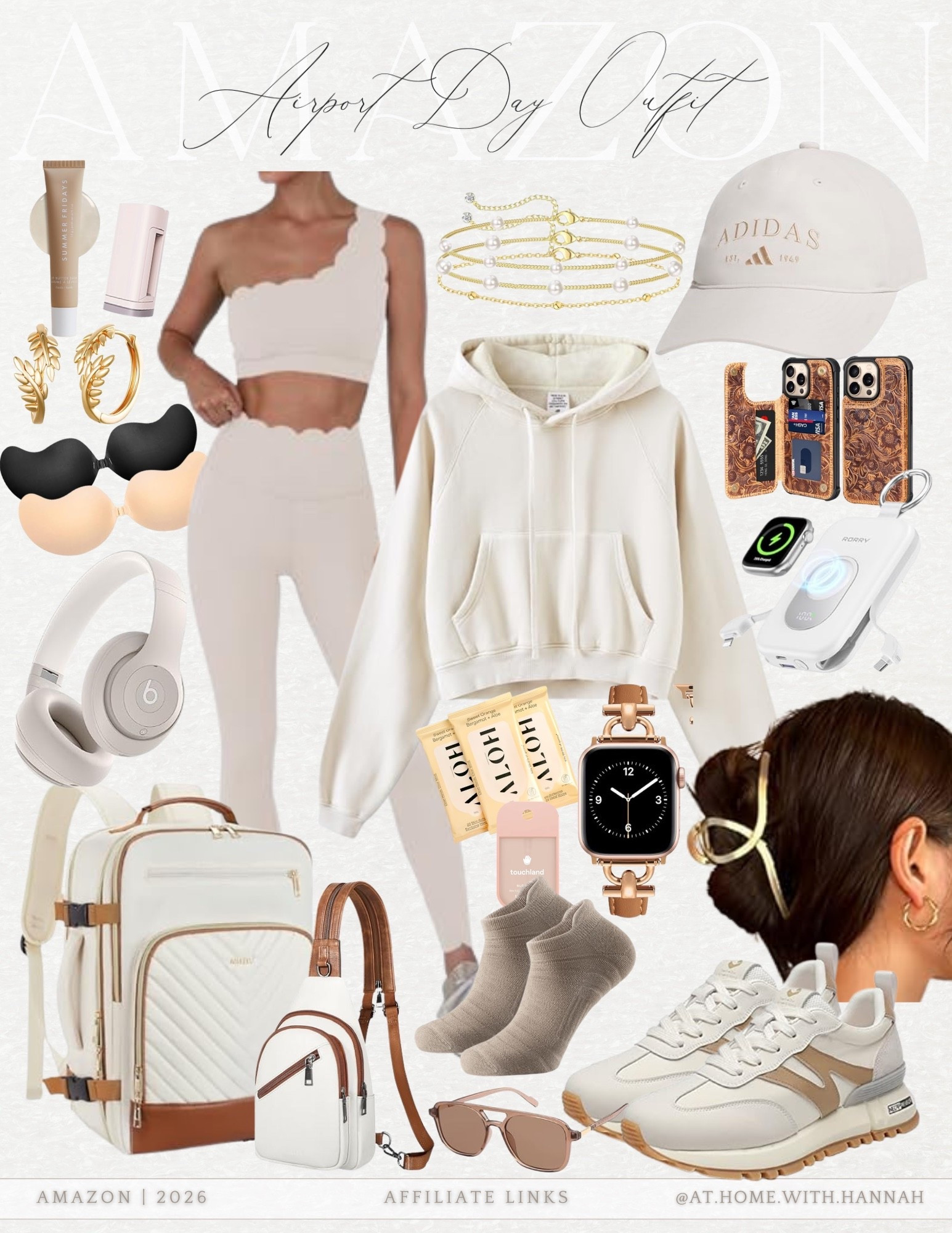Airport day outfit ✨

Comfortable, cohesive, and put together — because I like my travel fits to feel comfortable, but just as intentional as everything else.

Neutral layers, supportive sneakers, smart accessories, and practical travel essentials that make airport days feel effortless.

Everything is linked here for easy browsing 🤍

#LTKootd #LTKTravel