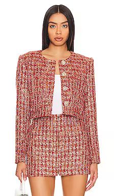 ASTR the Label Milena Jacket in Orange Brown from Revolve.com | Revolve Clothing (Global)