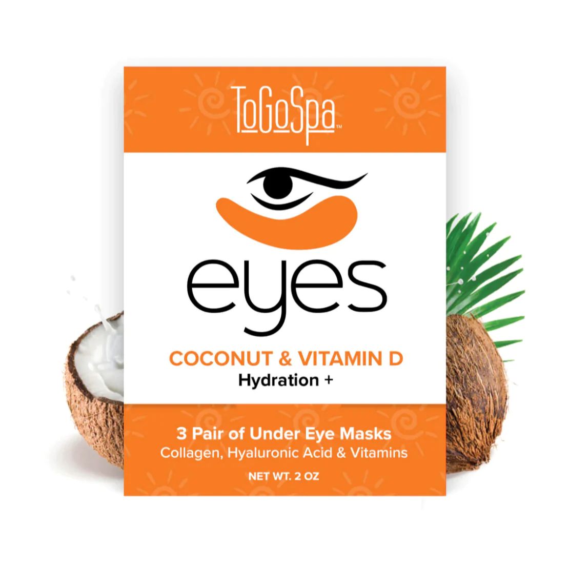 Coconut & Vitamin D Eye Gel Pads (3 Count) | Southern Roots