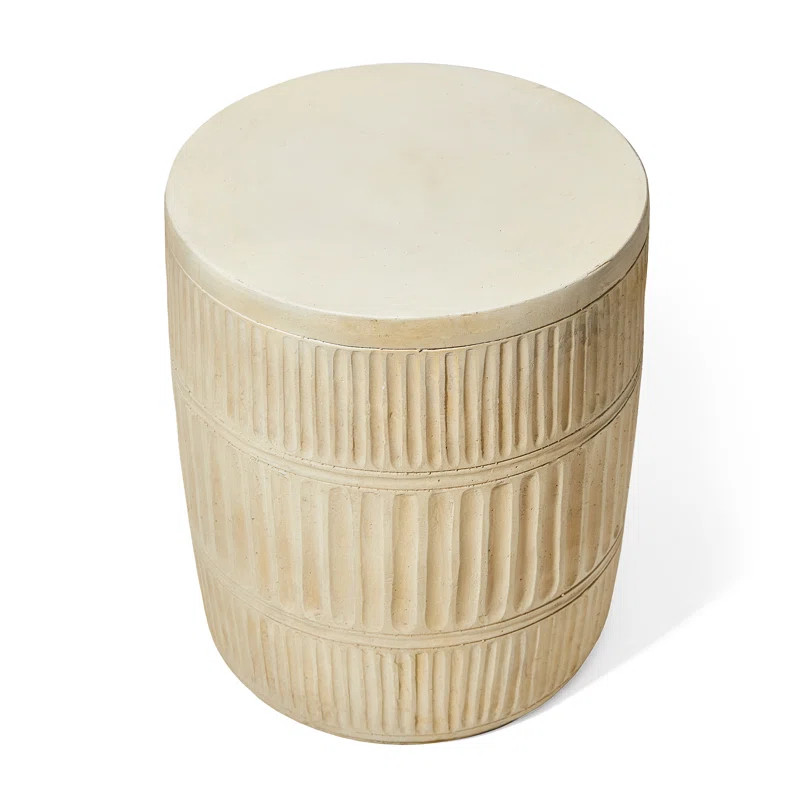 Oakley 18.5'' Tall Concrete Garden Stool | Wayfair North America