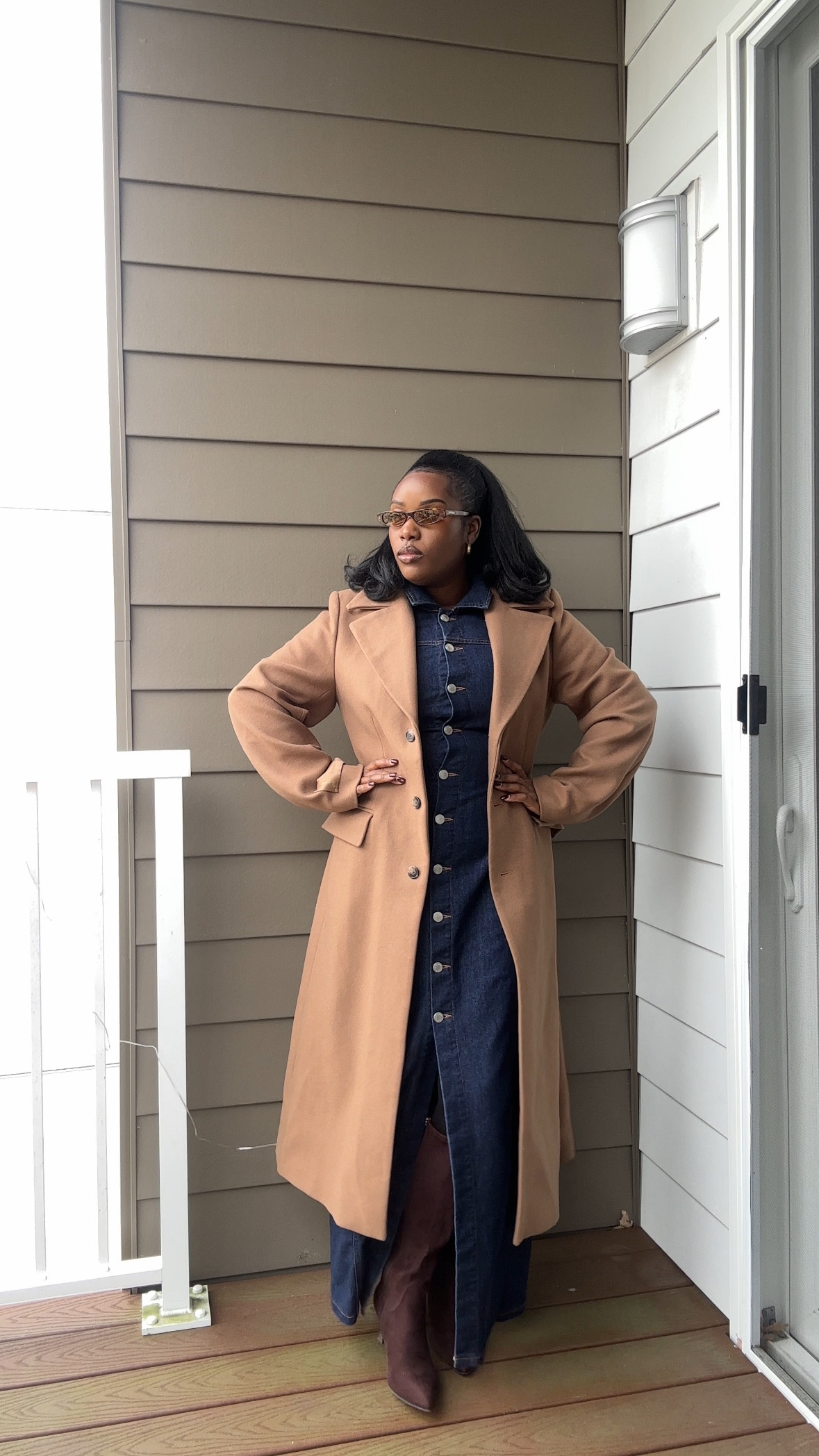 Day 4 styling of this Wool Coat from Aritzia 

#LTKootd #LTKStyleTip #LTKMidsize