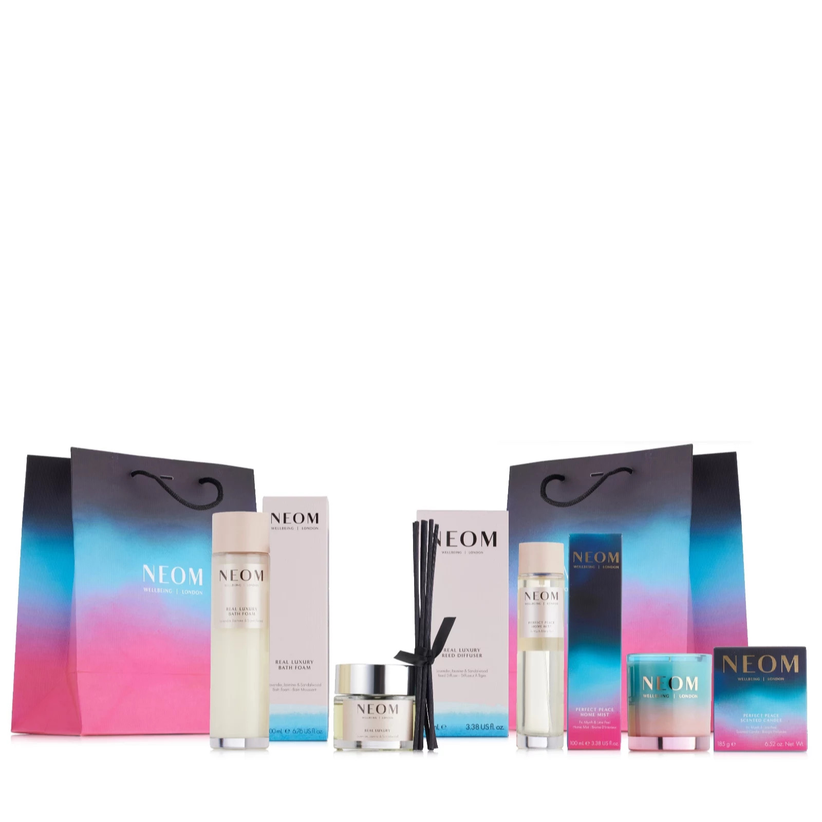NEOM Wellbeing Luxury 4 Piece Gift Collection - QVC UK | QVC UK