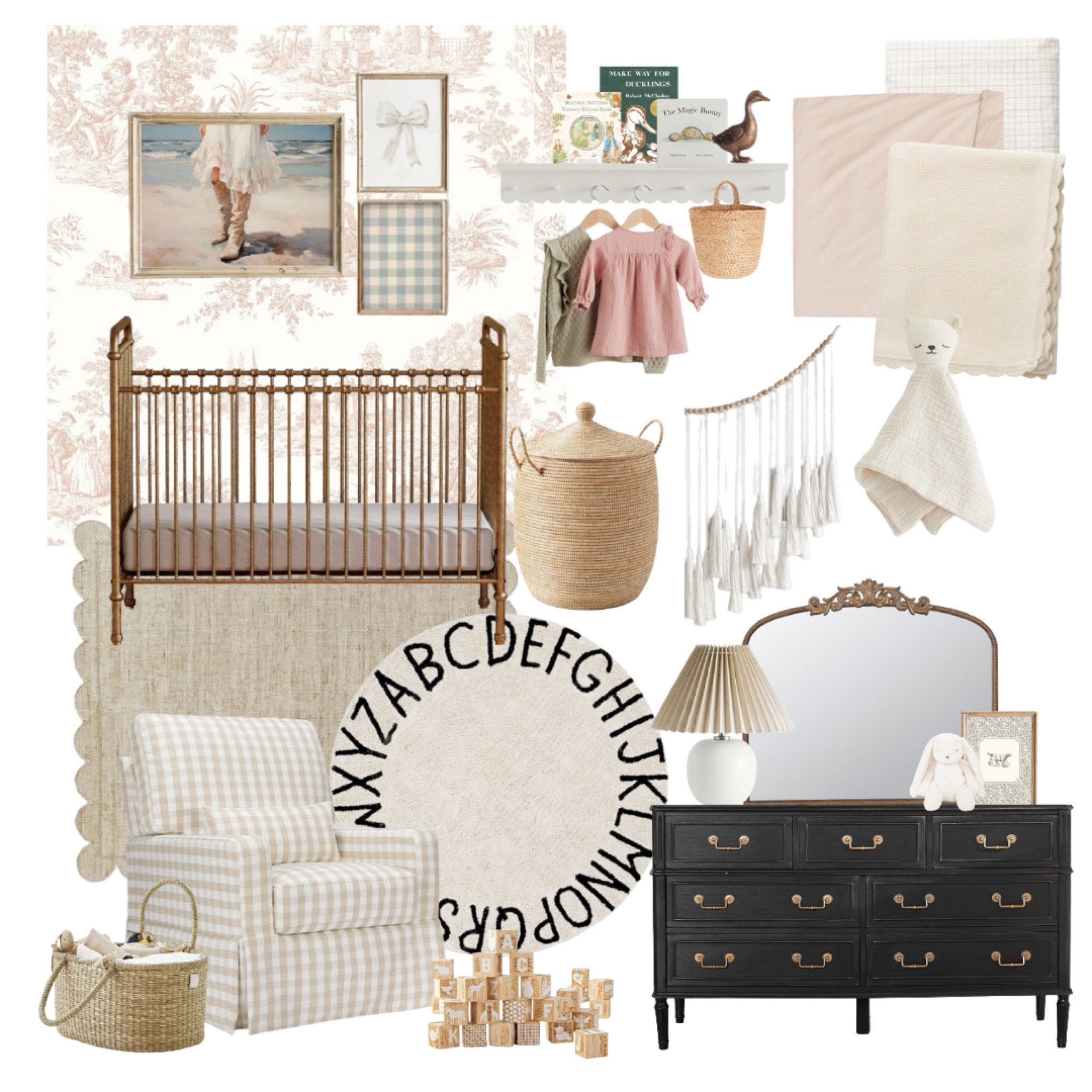 The sweetest girl’s nursery! 

#LTKbaby #LTKhome #LTKkids