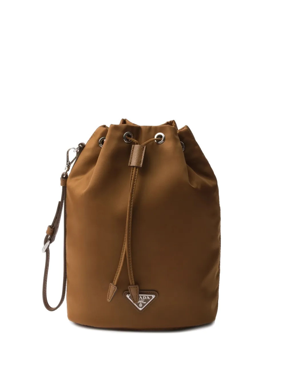 Prada Re-Nylon bucket bag - Brown | Farfetch Global