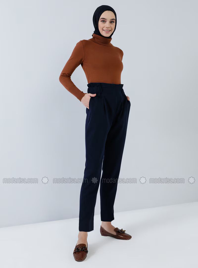 Navy Blue - Pants | Modanisa (US)