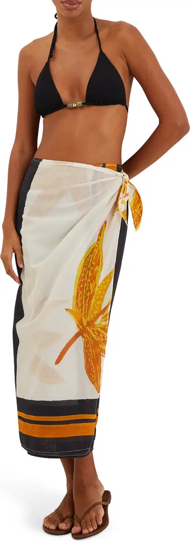 ViX Paula Hermanny Tuscan Flora Midi Pareo Cover-Up | Nordstrom | Nordstrom