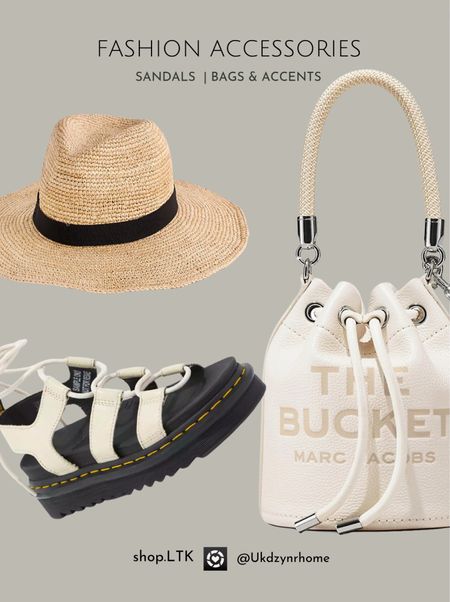 Sandals Bags & Accents

Beach hats
Sandals
Bucket bags

#LTKitbag #LTKshoecrush #LTKFind