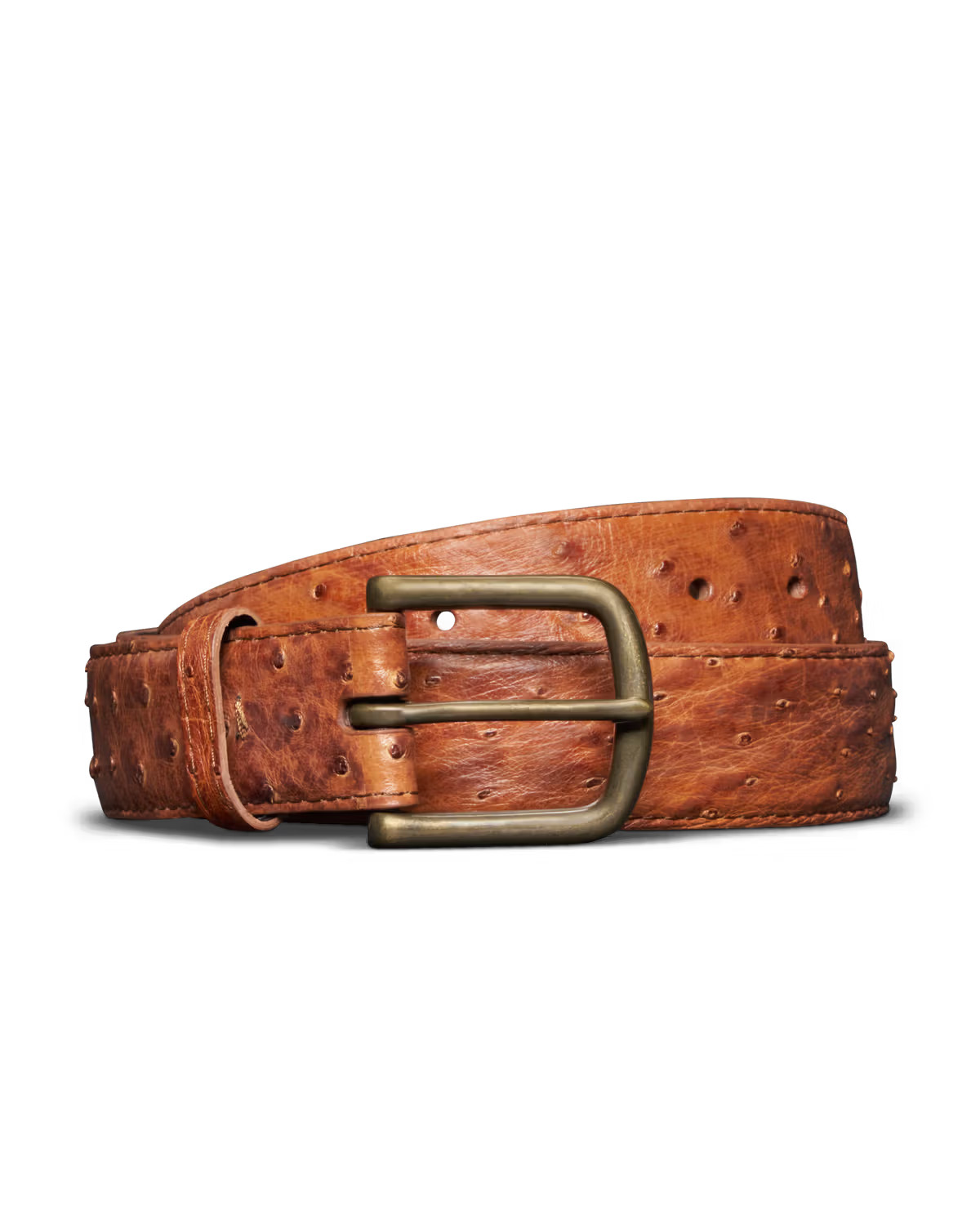 Men's Ostrich Belt | Tecovas | Tecovas