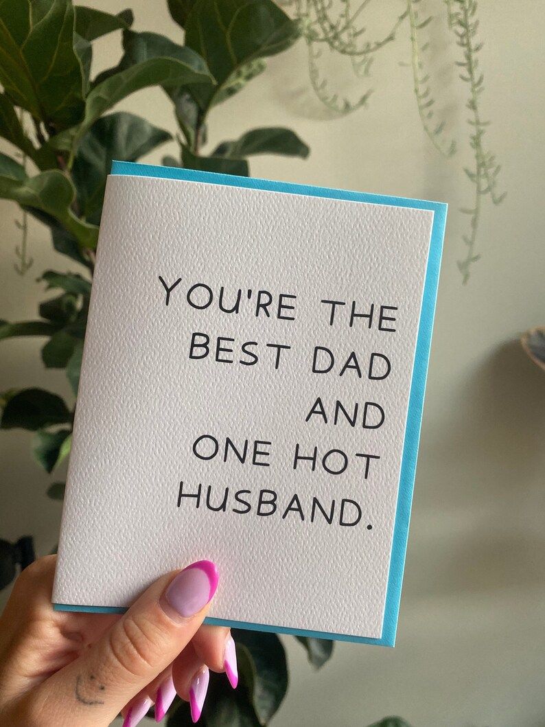 Funny Father's Day Card- Fathers Day Card from Wife- Hot Husband Card- Best Dad Card- Baby Shower... | Etsy (US)