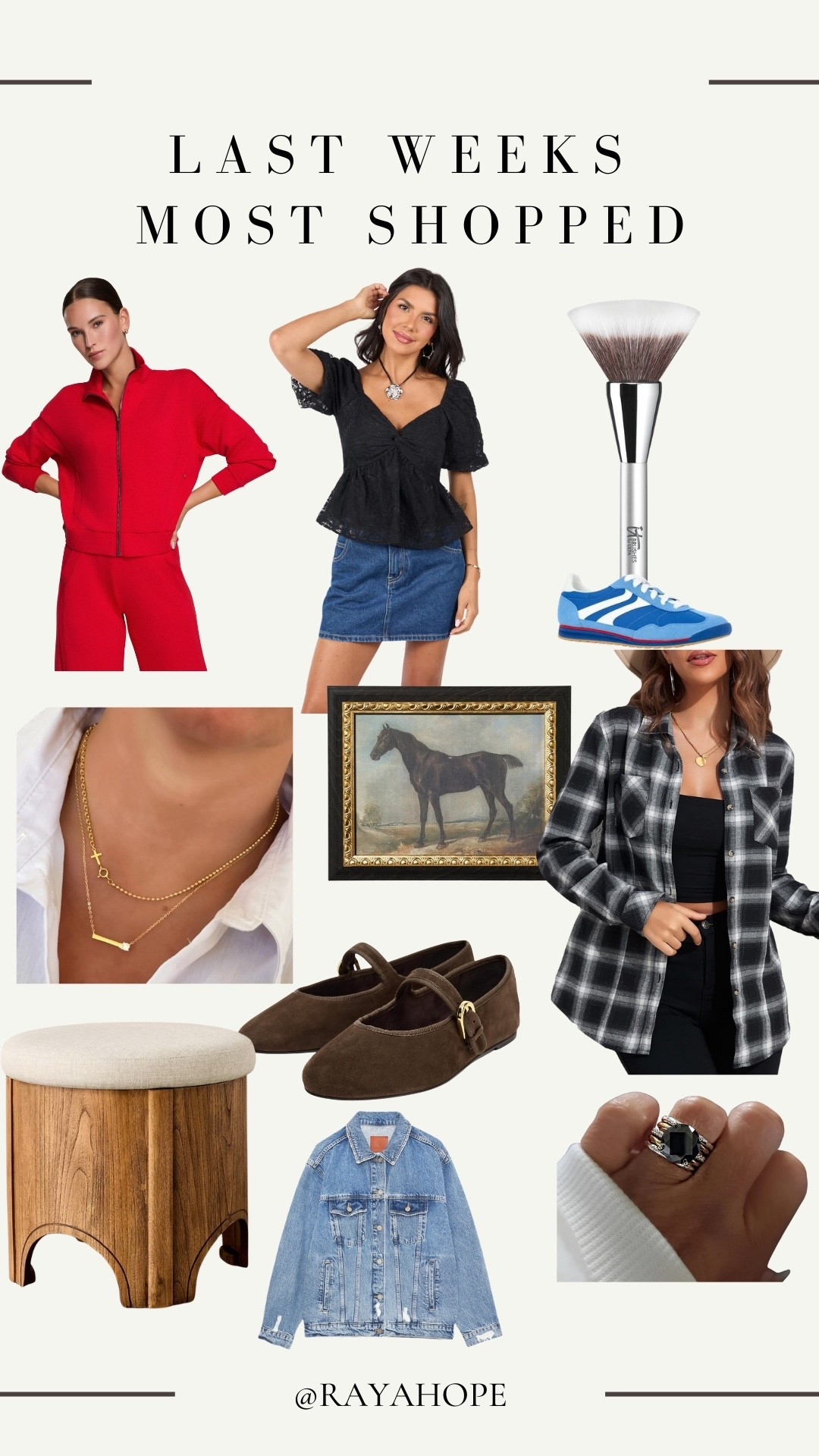 Last weeks most shopped 

#LTKgrwm #LTKdayinmylife #LTKfitnessgoals