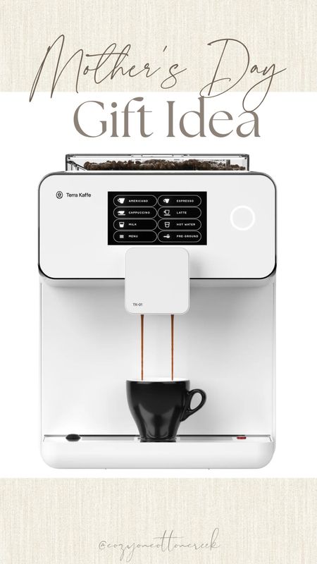 Automatic espresso machine 
Mother’s Day gift
Gifts for her


#LTKhome #LTKsalealert #LTKGiftGuide