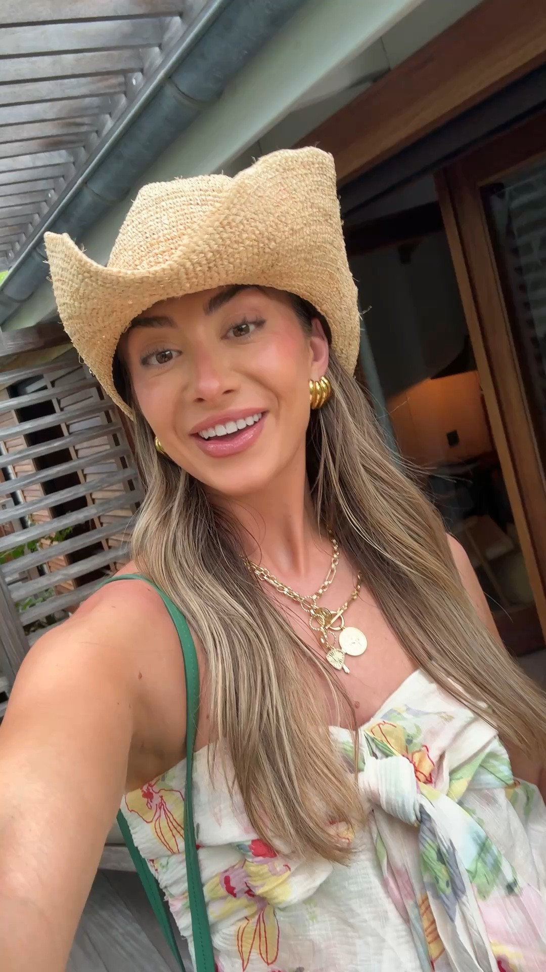 ootn for st barth’s 🌊 small in top & bottoms! love the stacked jewelry & amazon $25 earrings! One of my fav beach hats too! 

#LTKTravel #LTKSwim