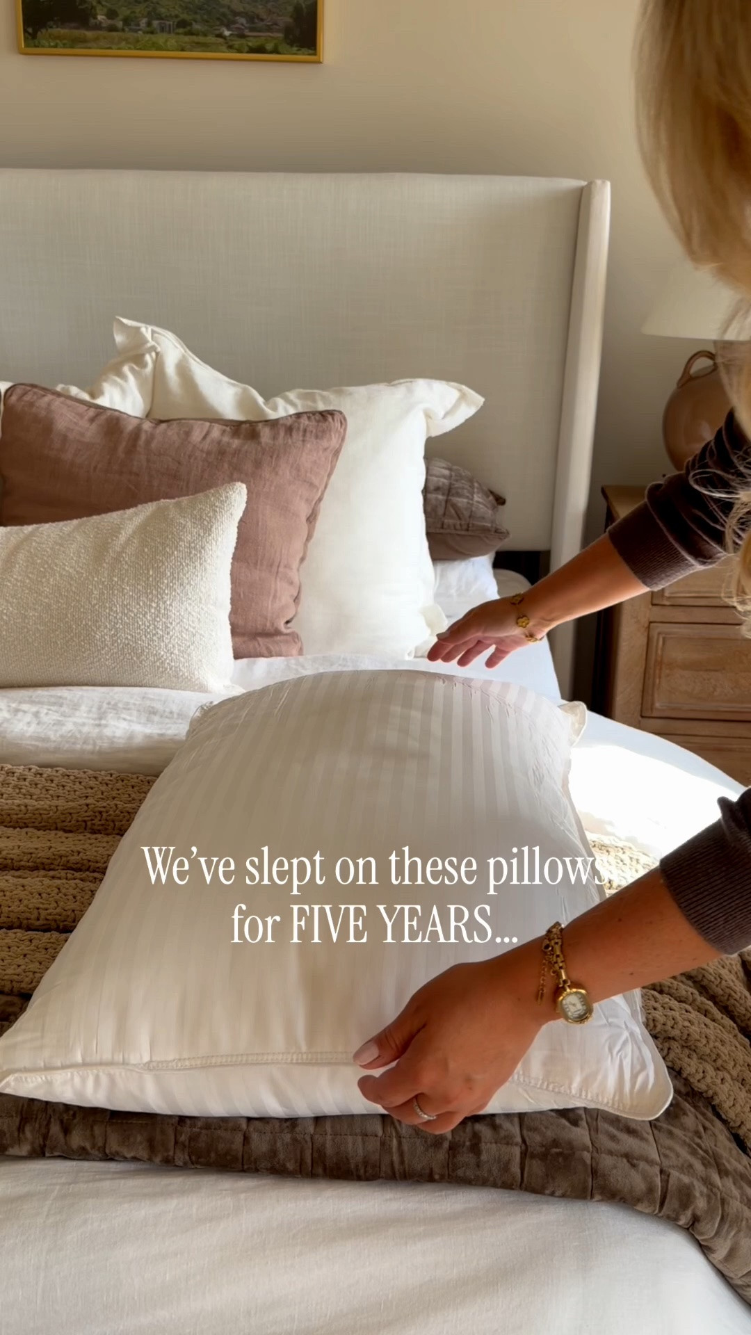 The pillows we’ve been sleeping on for the last 5 years 🤍 Still one of my most recommended Amazon finds and they’re on a MAJOR Prime Big Deal Days deal today! Soft, comfortable + hotel-like — we have them on multiple beds in our home. 🙌🏻 #LTKHome #PrimeBigDealDays #AmazonFinds