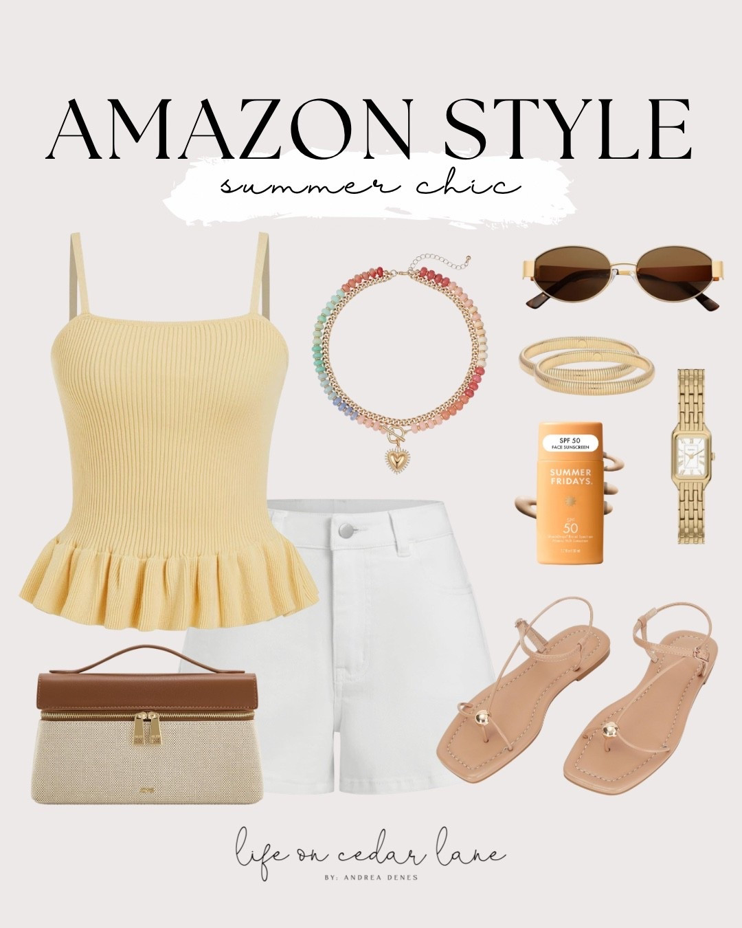 Summer chic in a snap! Loving these Amazon style picks. #summerchic

#LTKmomlife #LTKOver40 #LTKSaleAlert