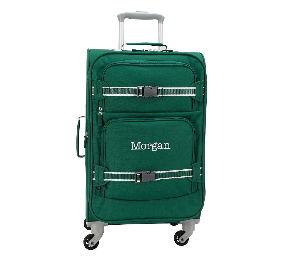 Mackenzie Green Solid Ultimate Luggage | Pottery Barn Kids