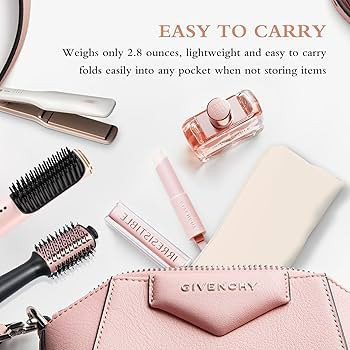 Professional Hot Hair Tools Organizer Bag Portable Travel Heat Resistant Storage Case Pouch for C... | Amazon (US)