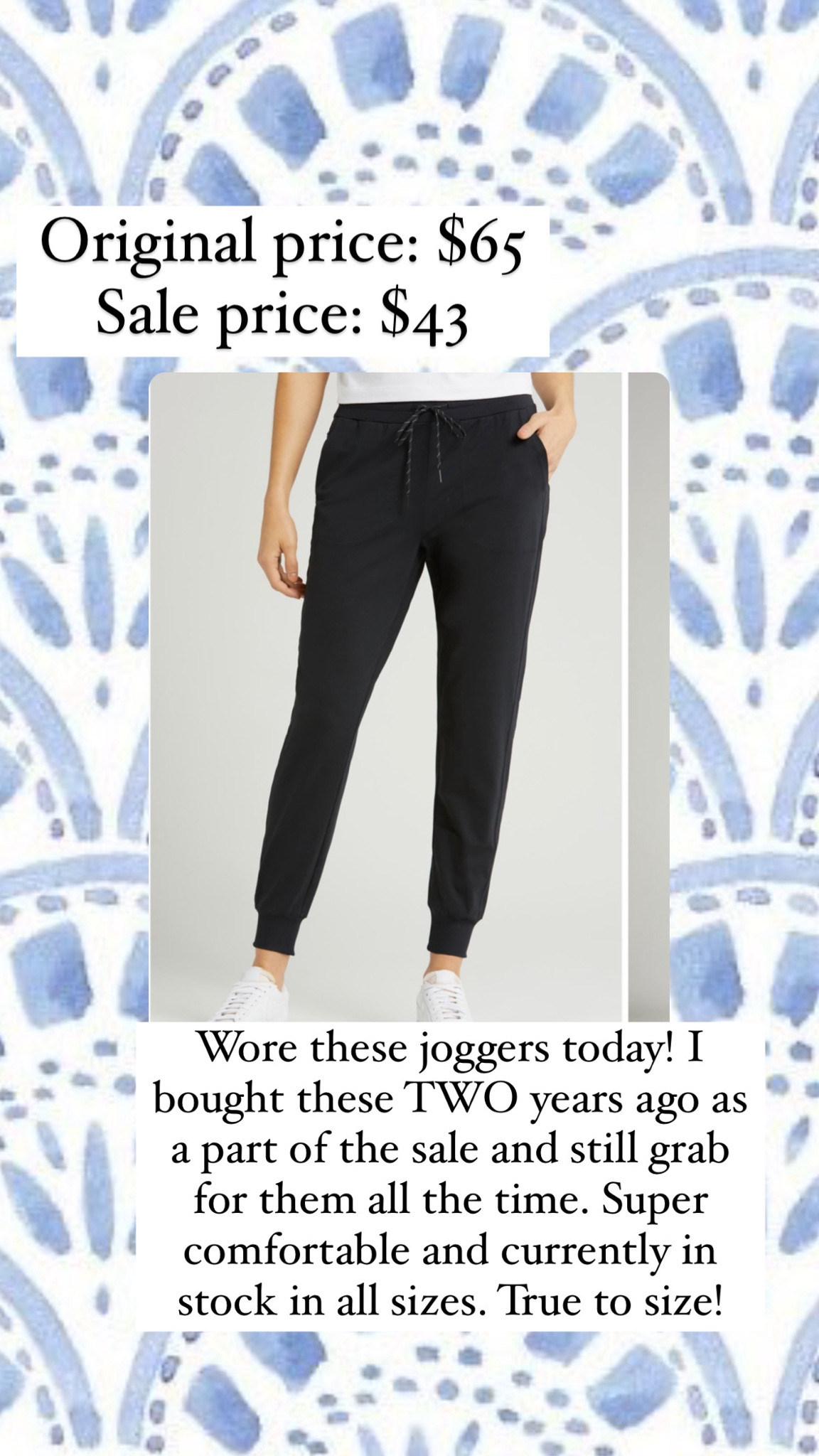 LOVE these Zella joggers! They hold up so well and are something I grab for constantly! True to size and in stock in all sizes 🫶🏻



#LTKxNSale #LTKSaleAlert #LTKSeasonal