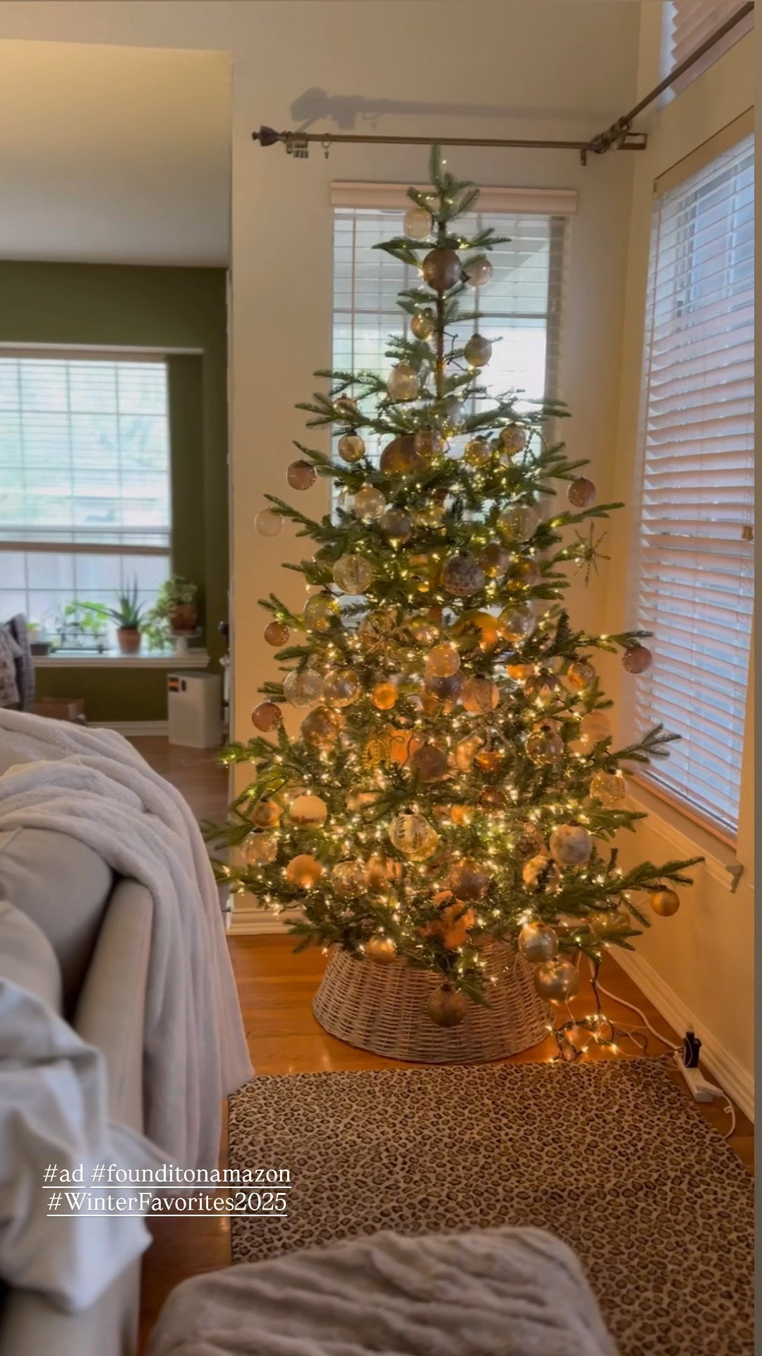 Two of my favorite trees and the lights that make them sparkle are all on sale! #ad #founditonamazon #WinterFavorites2025 @amazon