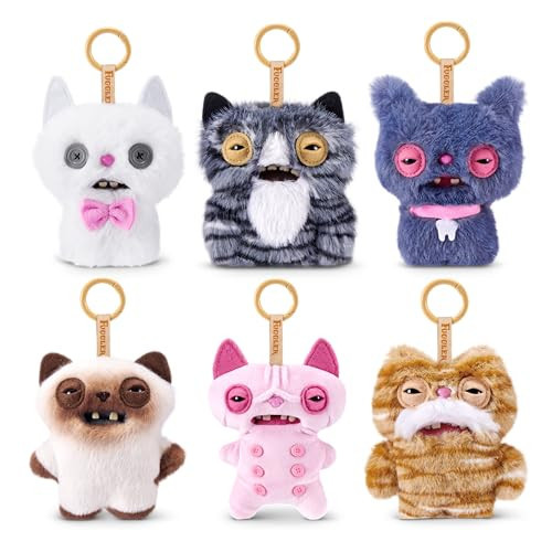 Fuggler Alley Cat Keyring 5 Inch (6 Pack) by ZURU | Amazon (US)