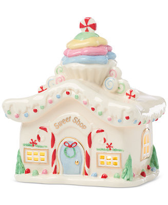 WhoVille Sweet Shop Lit Figurine | Macy's