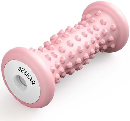 BESKAR Foot Massager Roller for Plantar Fasciitis Relief, Portable Feet Roller to Deep Tissue Mus... | Amazon (US)