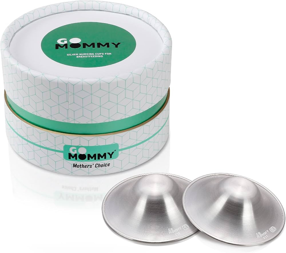 The Original Silver Nursing Cups, Nipple Shields for Nursing Newborn, Nipple Protector for Breast... | Amazon (US)