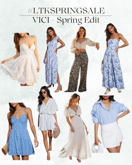 VICI SPRING EDIT 🌷🦋👗

Spring dress, Easter dress, spring outfits 

#LTKSpringSale