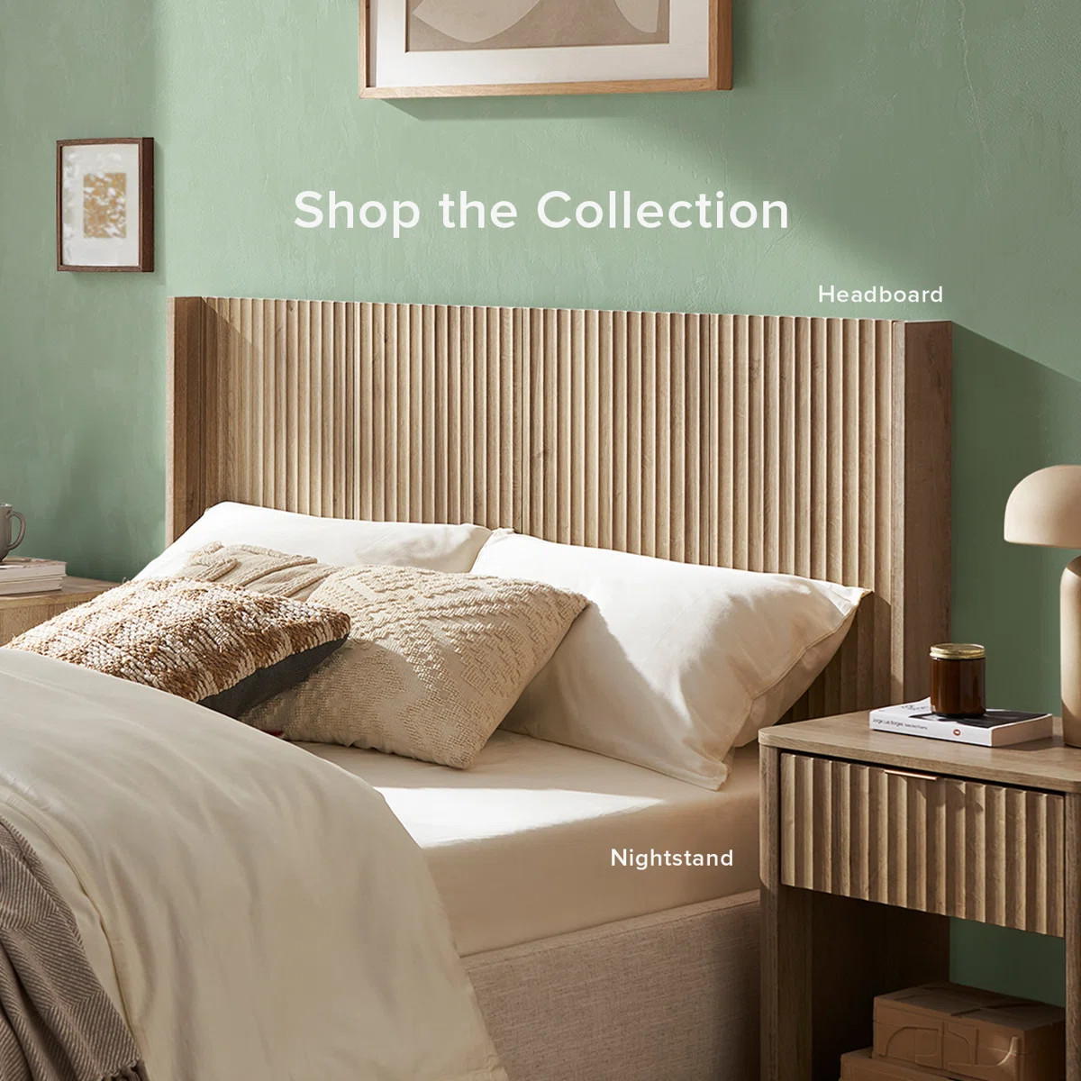 Dorcus Wooden Fluted Headboard | Wayfair North America
