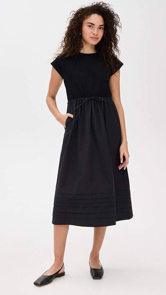 La Ligne T Shirt Dress with Shirring | Shopbop | Shopbop
