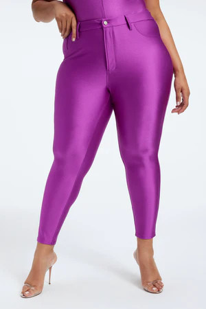 SCUBA CREWNECK BODYSUIT | POWER PURPLE | Good American