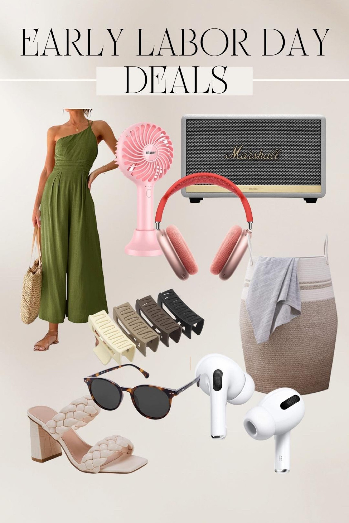 Amazon early Labor Day deals! 

Jumpsuit | Apple headphones | summer shoes 

#LTKsalealert #LTKSeasonal #LTKstyletip