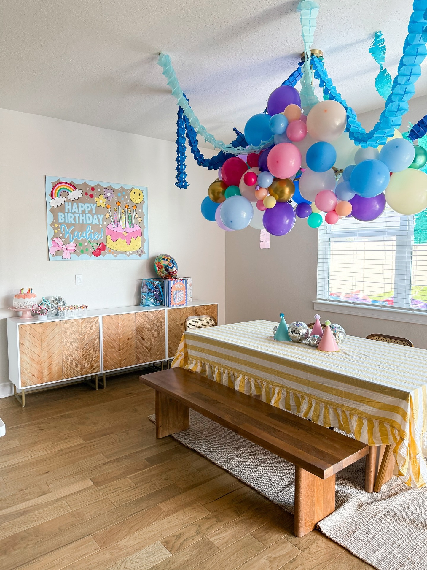 Birthday goals one party at a time 😍🥳🤩 🪩 

🪧 Shout out to @bannersbyquyen for Kadie’s perfectly matched birthday Banner 👌 

Comment PARTY for our Fun Icon party must have shopping list 💕 

#homeparties #girlsbirthday #girlsbirthday #diypartydecor #diyparty #merimeriparty #merimeri #7thbirthday #icon #bhghome #diymama #orlandopartyplanner #orlandoparties #orlandofl #orlandomoms