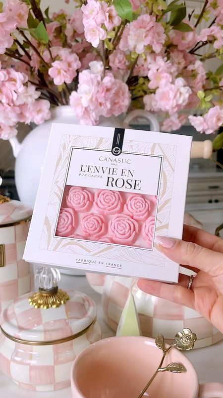 These ROSE sugar cubes from AMAZON are too cute!!! Perfect for Easter, Mother’s Day, Tea Parties, Bridal Showers and Spring Brunches 💗🌸💕 

#LTKparties #LTKhome #LTKSeasonal