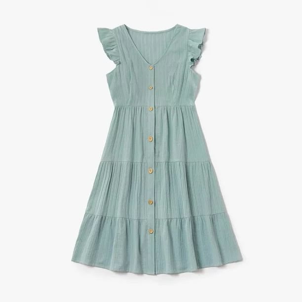 PatPat Mommy and Me 100% Cotton Matching Dresses for Women/Girls,One Piece | Walmart (US)