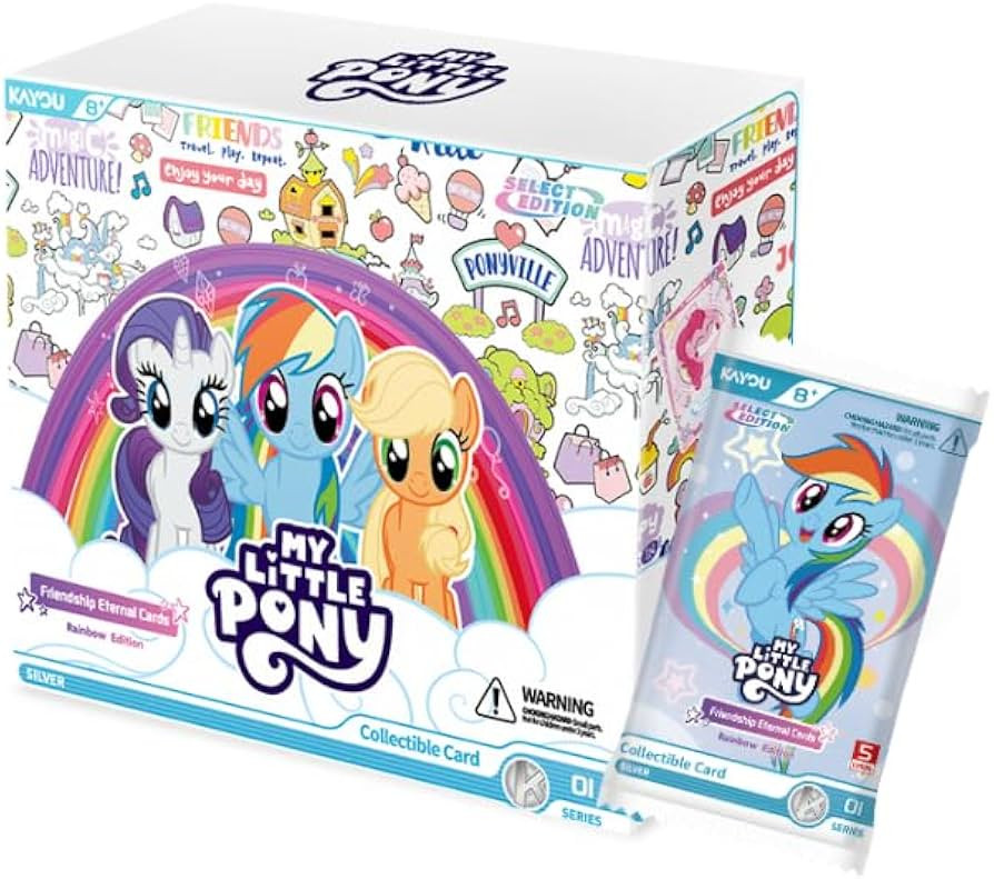 KAYOU My Little Pony Friendship Eternal Cards, Rainbow Edition English Series 1, Display Box, 20 ... | Amazon (US)