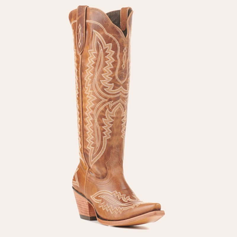 Ariat Women's Casanova Whiskey Brown Snip Toe Tall Cowboy Boots | Cavender's