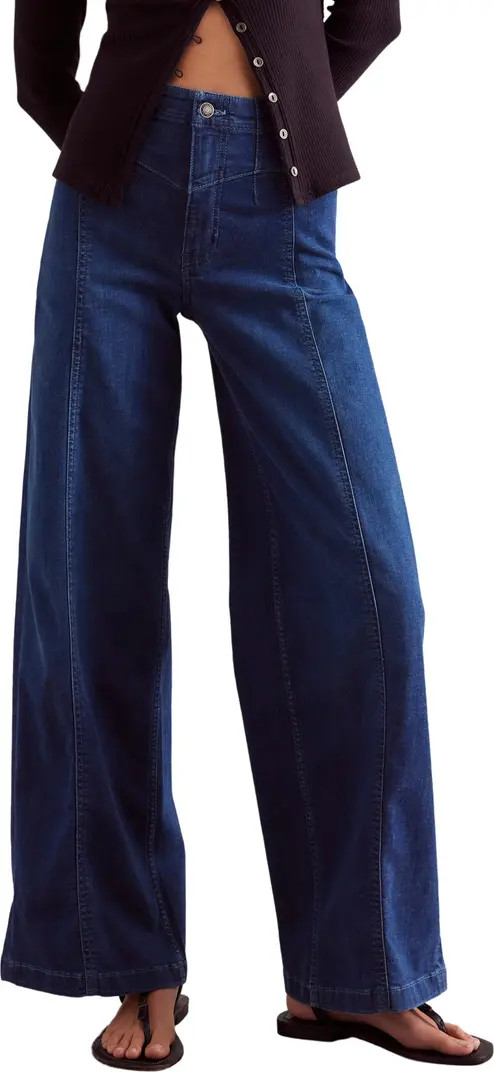 Libre Front Yoke Wide Leg Jeans | Nordstrom