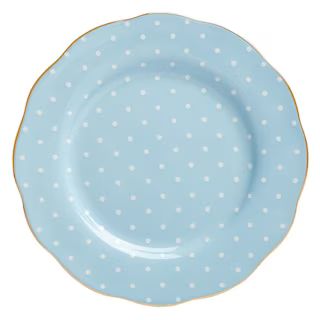 Royal Albert Polka Blue Vintage Salad Plate | Royal Albert | Wedgwood