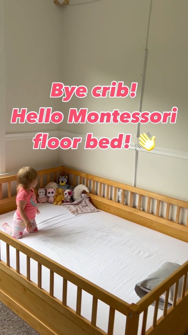 Montessori floor bed for toddler and young kids 

#LTKHome #LTKKids #LTKFamily