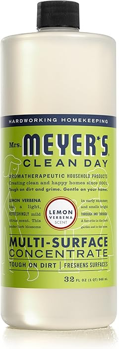 MRS. MEYER'S CLEAN DAY Multi-Surface Cleaner Concentrate, Use to Clean Floors, Tile, Counters, Le... | Amazon (US)